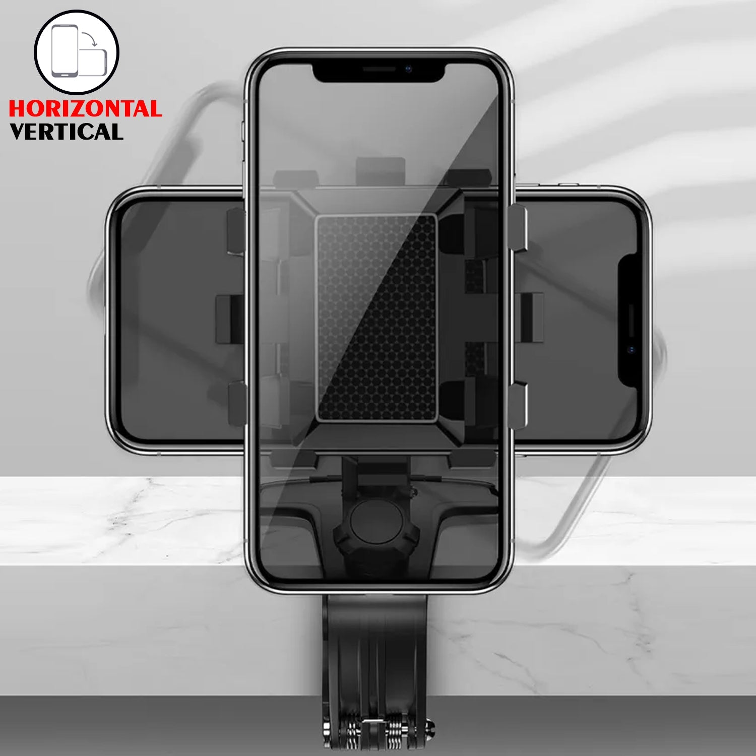 6281 Car Mobile Phone Holder Mount Stand with 360 Degree. Stable One Hand Operational Compatible with Car Dashboard. DeoDap 6281 Car Mobile Phone Holder Mount Stand with 360 Degree. Stable One Hand Operational Compatible with Car Dashboard. DeoDap